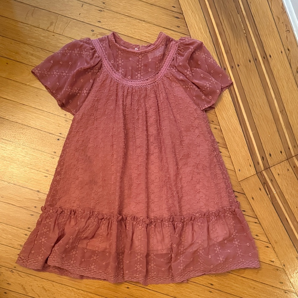 Charming Pink Kids Dress